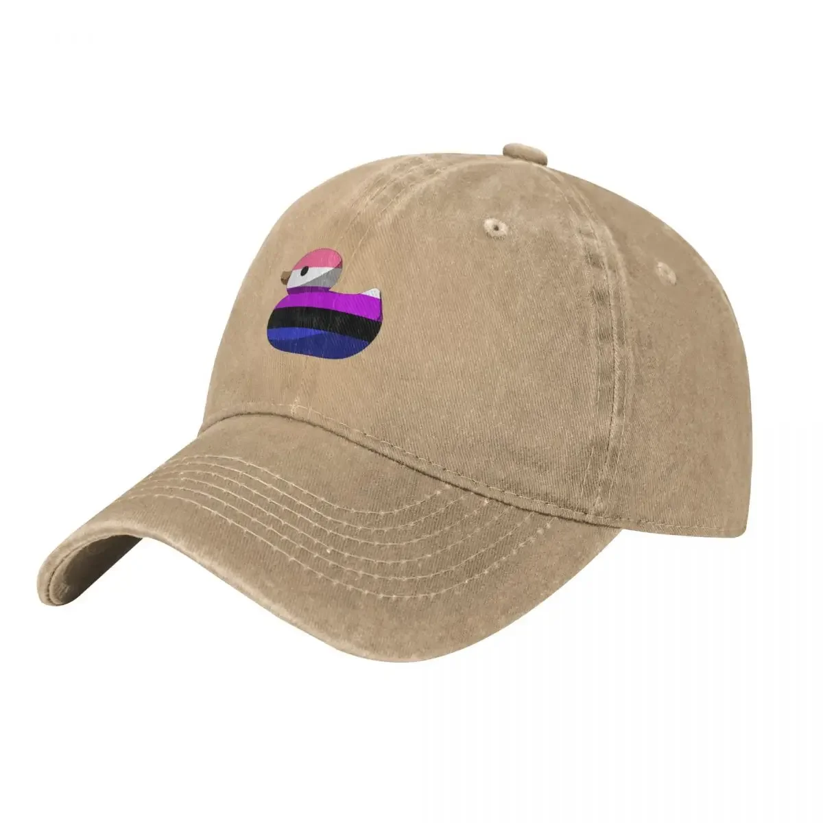 genderfluid duck Baseball Cap Mountaineering Trucker Hat Ball Cap Luxury man cap Women Caps Men's
