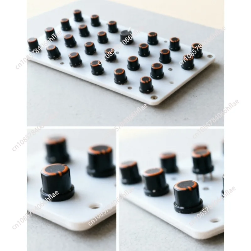 For 27-Knob MIDI Controller with Custom CC, USB-C Interface for DAW Host Software