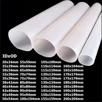 Manguera de silicona ID20-200mm de 1/5 metros, tubo de goma de grado Industrial, resistente a altas temperaturas, ajuste de manguera de silicona, espesor de 2mm