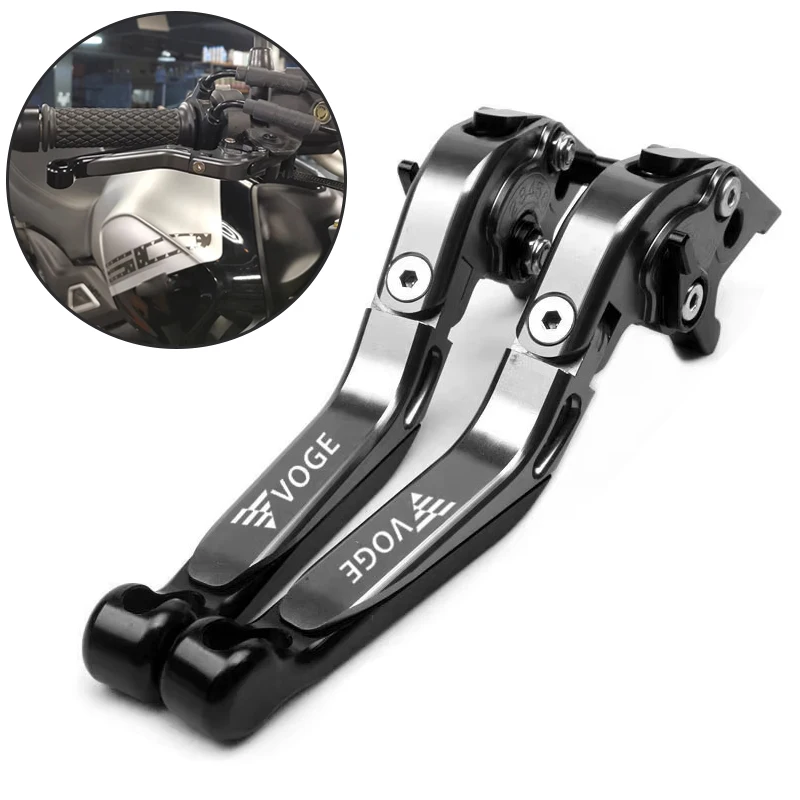 

Motorcycle Accessories CNC Adjustable Folding Extendable Brake Clutch Lever For LONCIN VOGE 300DS 300 DS（ABS is not applicable）