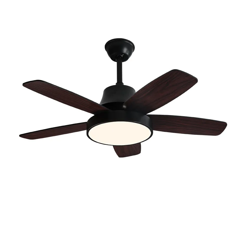 

Nordic home living room hall main light, frequency conversion silent dining room bedroom light fan integrated