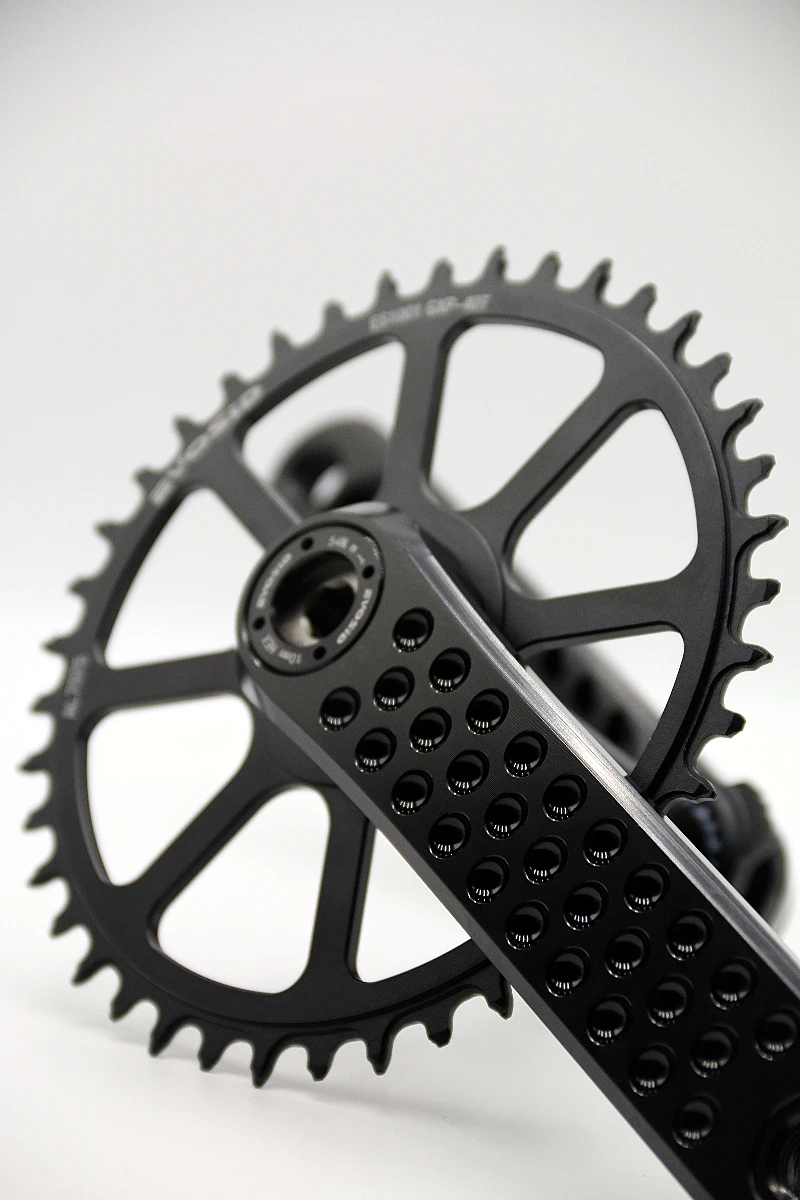 EVOSID Rennrad Kurbelgarnitur 160/165/170mm 3nail Direct Mount Kettenblatt 40-56T Kies Fahrrad Hohl Intregated Kurbel 12S Fahrrad Teil – Detail 12