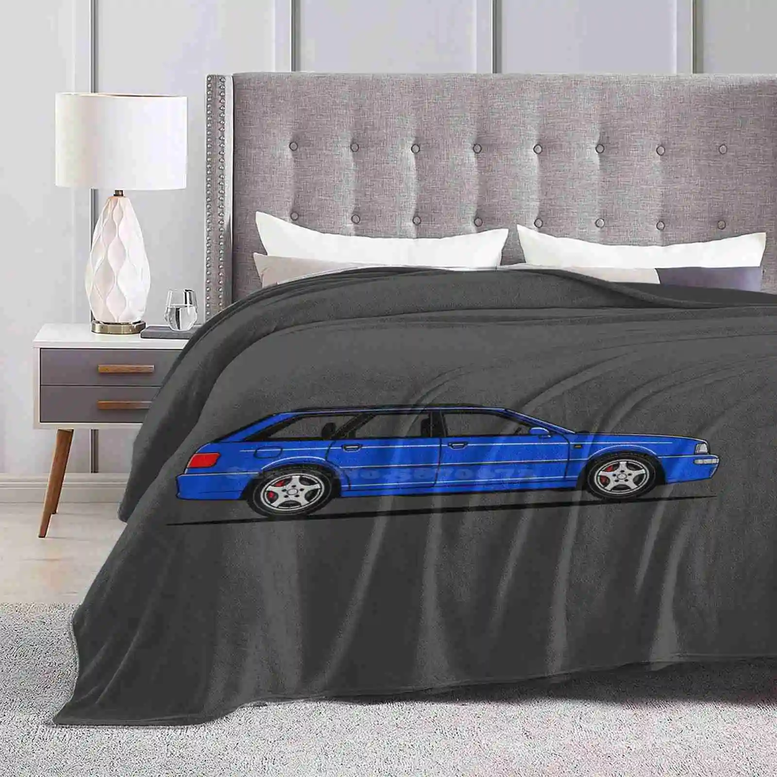 Rs2 Road Car New Arrival Fashion Leisure Warm Flannel Blanket Rs2 Avant German Car Sports Car Driver Classic Vintage Retro