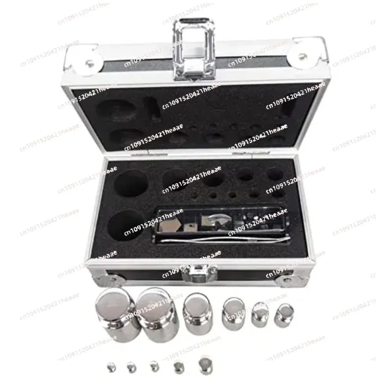 Suitable for 1mg-500g 304 Stainless Steel Digital Scale Calibration Weights Kit Set  precision Packed
