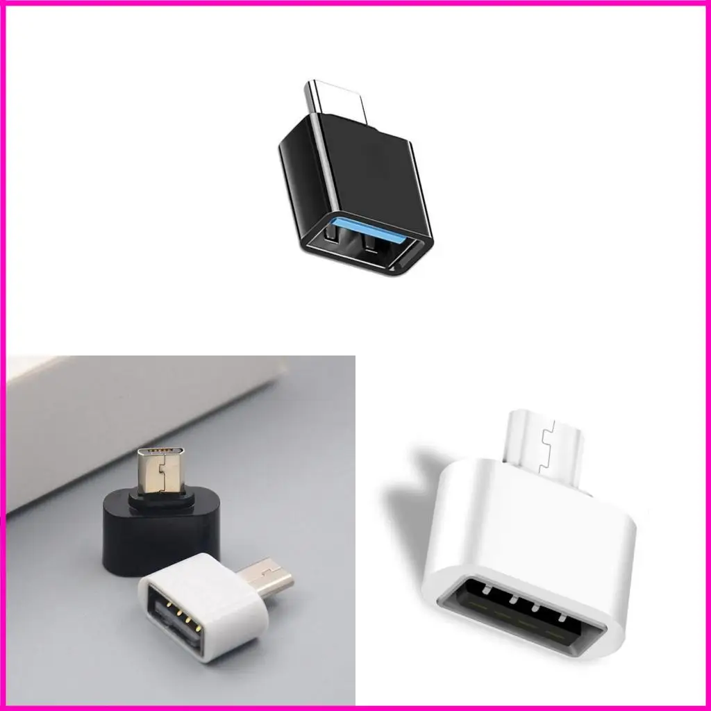 سريع السرعة USB 2.0 A إلى MicroUSB Type C Converters 480MBPs نقل البيانات الدعم وظيفة OTG للأجهزة المختلفة