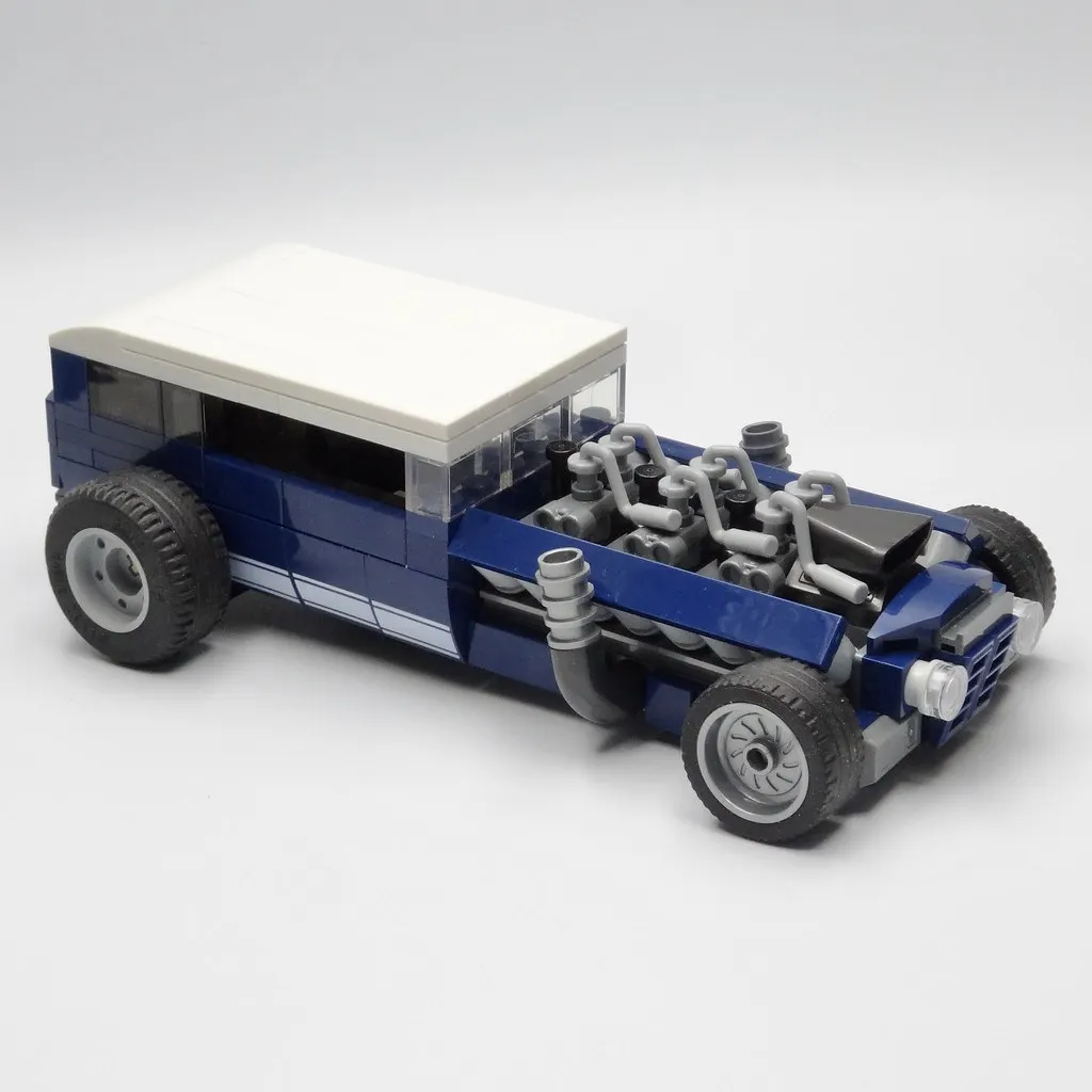 MOC- Building Block Car Model 260 parts City Speed M68 Toy Boy Adult Christmas Gift Building blocks