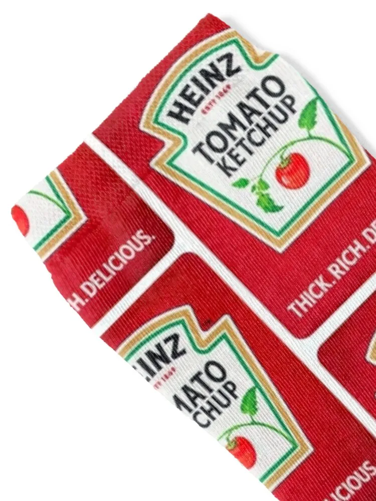 Heinz Catsup label vintage ketchup thick, rich. delicious Socks Thermal man winter snow hockey luxe Mens Socks Women's