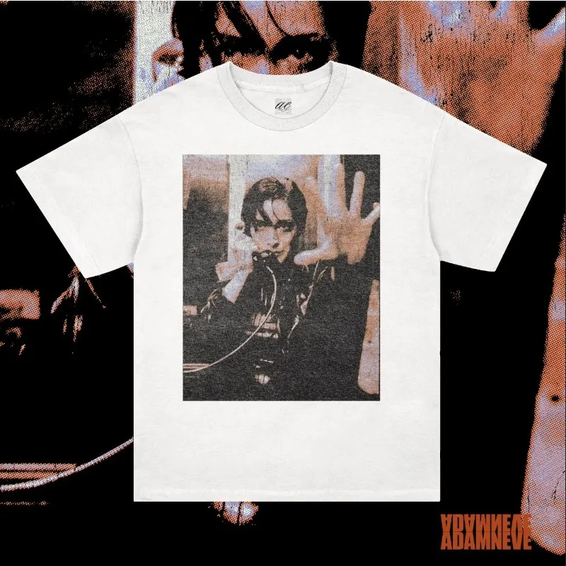 Matrix T-Shirt Damen T-Shirt Sommer Neu Retro Unisex Lässiges Mode-T-Shirt