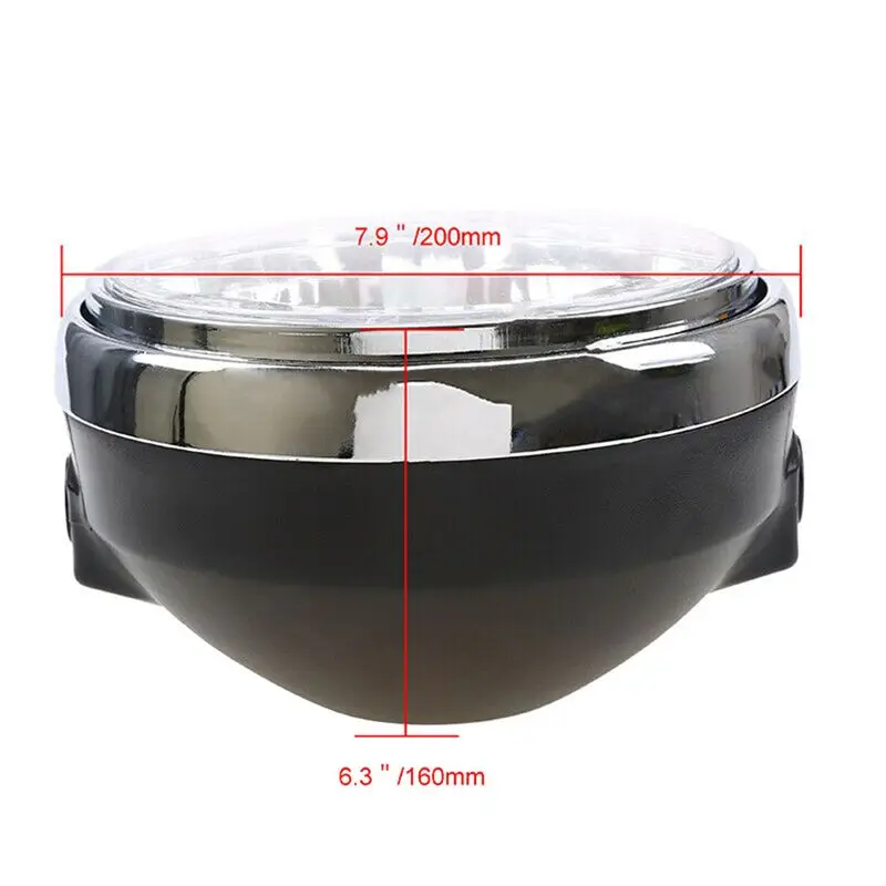 

Reliable- Motorcycle Headlight Headlight Assembly Headlight Motorcycle Accessories for Honda Wasp 600 900