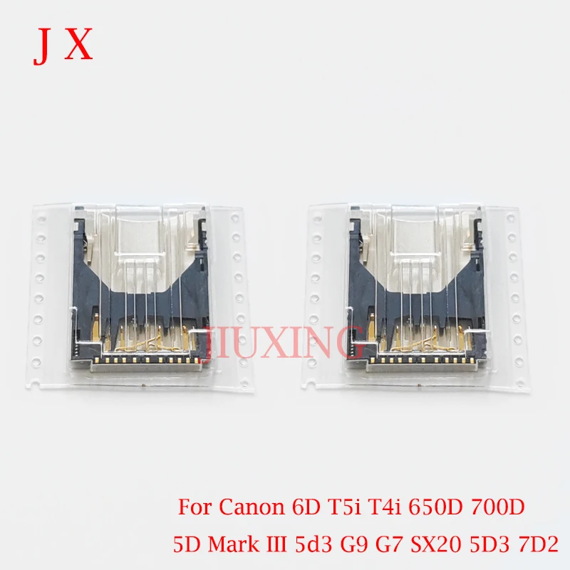 NEW SD Memory Card Reader Slot For Canon 6D 5DM3 5D3 5DS 7D2 7DM2 G9 G7 SX20 650D EOS Rebel T4i Kiss X6i 700D Kiss X7i Rebel T5i