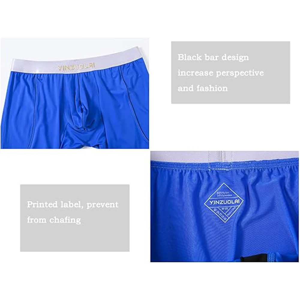 Zonbailon Men’s Long Johns Thermal Underwear - Base Layer with Hammock Support, Warm and Comfortable Bottoms for Cold Weather