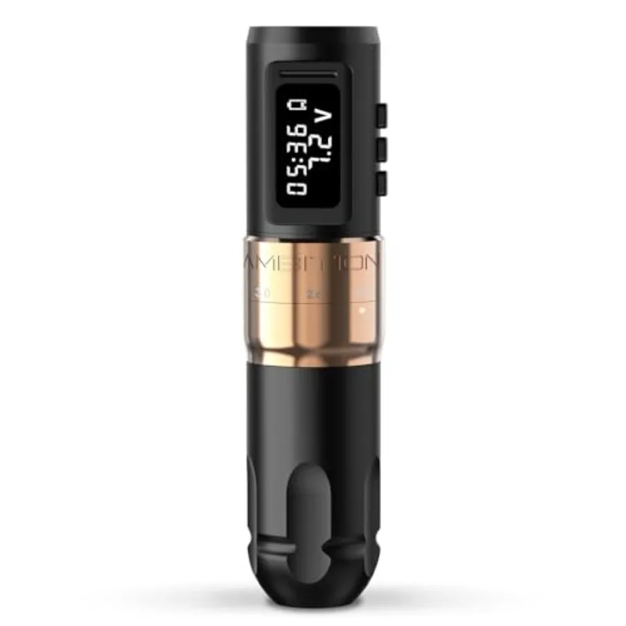 

Беспроводная тату-машинка с регулируемым ходом - роторная тату-машинка-ручка с аккумулятором 1800 мАч и бесщеточным мотором D