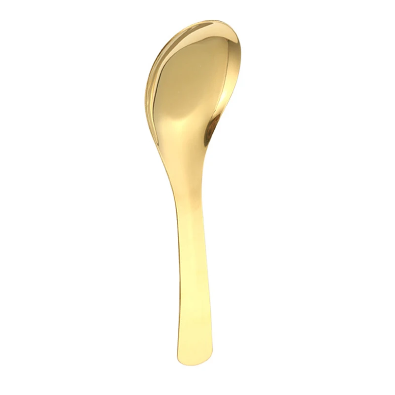 Cucchiaio da appendere alla parete con manico creativo cucchiaio da tavola per bambini in acciaio inossidabile cucchiaio da tè cucchiaio da caffè cucchiaio per mescolare stoviglie Party