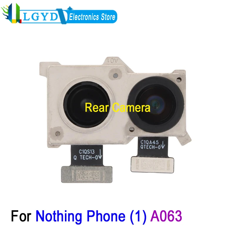

A063 Набор задних камер для Nothing Phone (1) A063, широкая камера 50 МП и запасная часть для ремонта сверхширокой камеры 50 МП