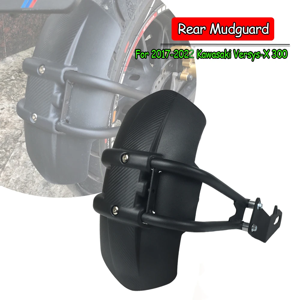 Para Kawasaki Versys-X 300 (2017-2022) - Guardabarros Trasero / Cubre Salpicaduras