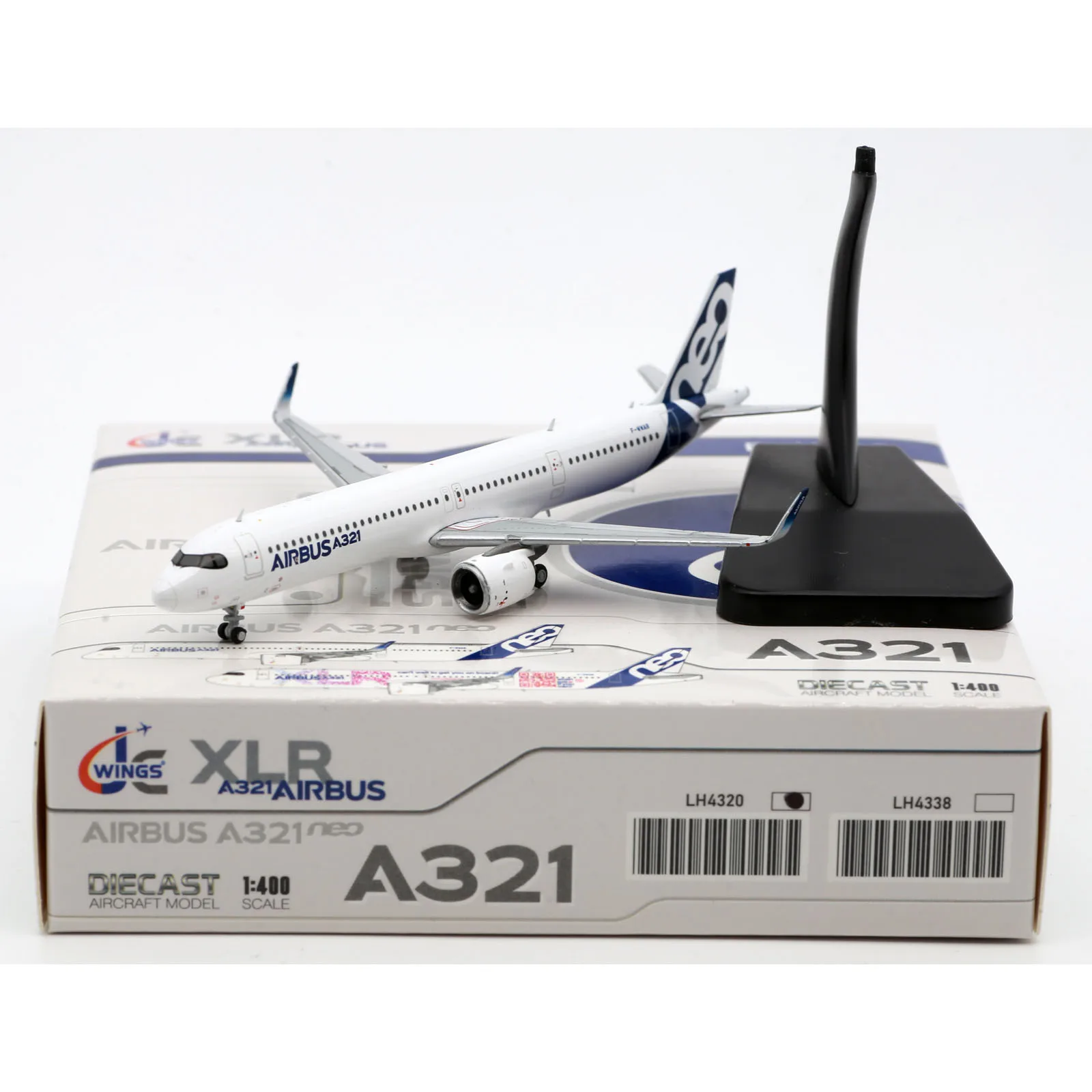 

LH4320 Alloy Collectible Plane Gift JC Wings 1:400 Airbus Industrie A321NEO "House Color" Diecast Aircraft Jet Model F-WWAB