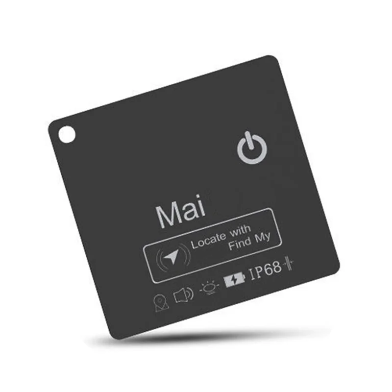 Mini Wallet Card Wireless Charging Tracking Location Gps Locator Smart Tag Work With Find My-[A51I]