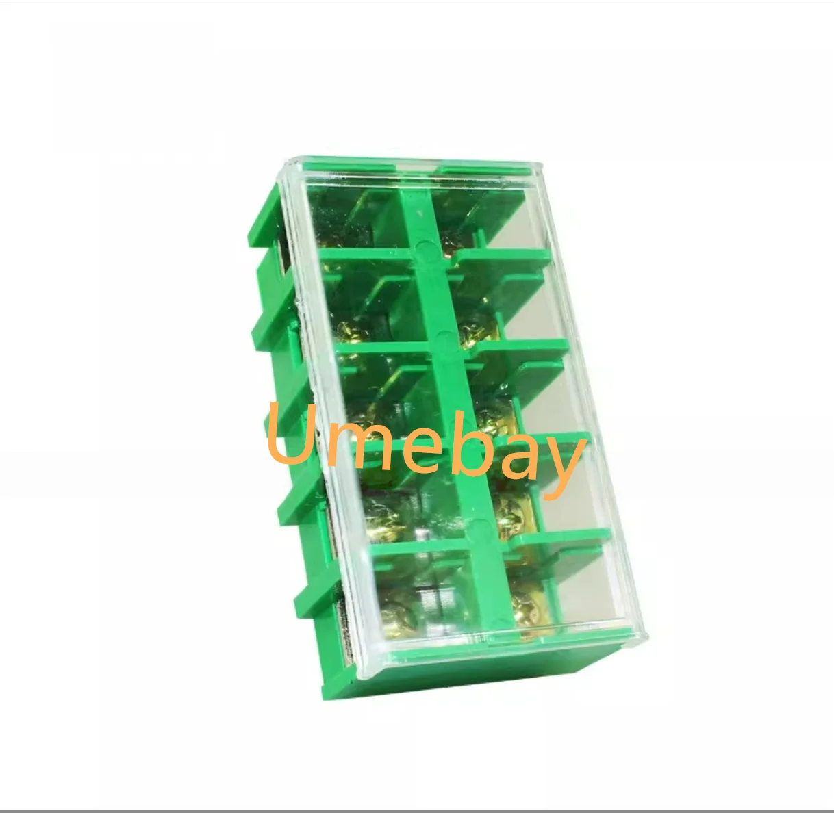 10 pieces,  JF5-10/5 terminal block 60A, 10 square 5-digit distribution cabinet card rail combination wiring block