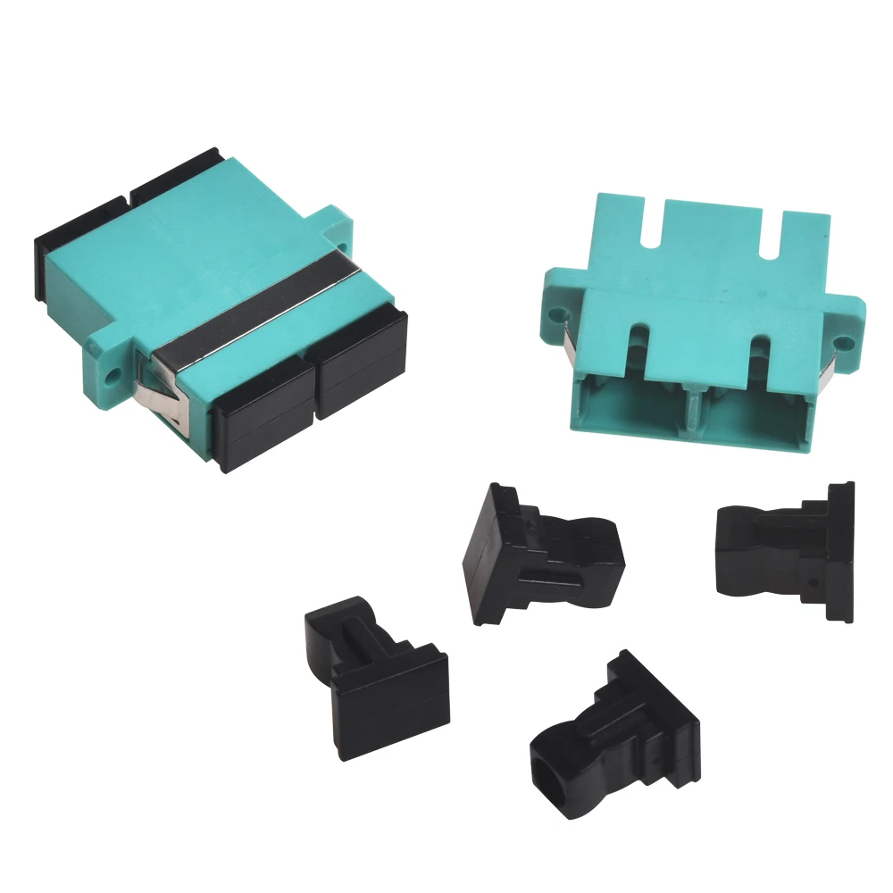 Fabriek Export Prijs Lenew Hot Koop Multimode Duplex Adapter Fibra Optik SC UPC APC DM DX FTTH Glasvezel Adapter