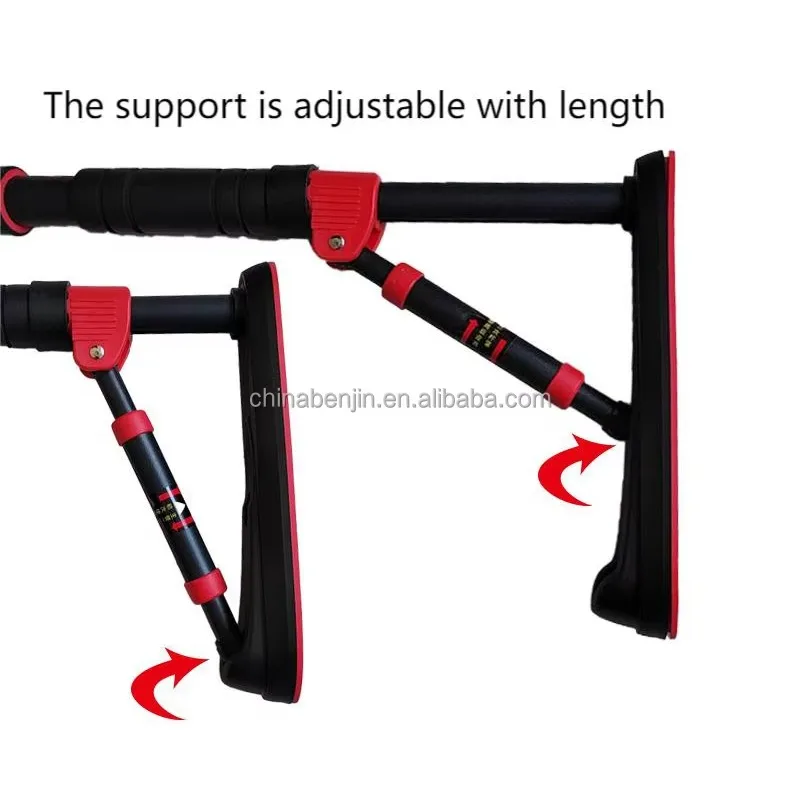 قضيب سحب للمدخل مع شريط مساعد لتدريب الذقن للتمرين المنزلي