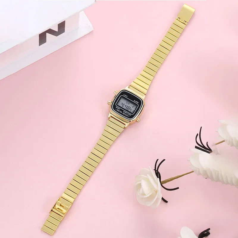 Relojes impermeables 3Bar para mujer, Reloj Digital con esfera pequeña, Reloj deportivo de moda femenino, Reloj Digital para mujer