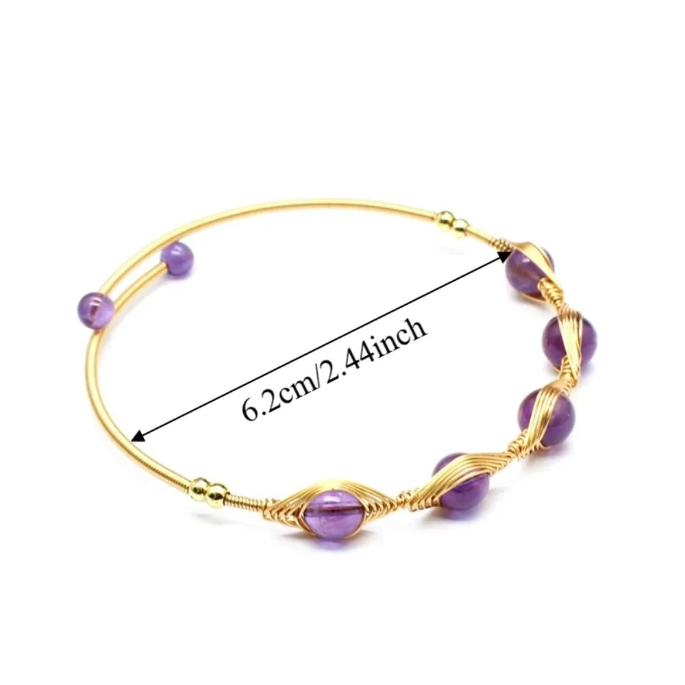 Adjustable Crystal Bead Energy Bracelet