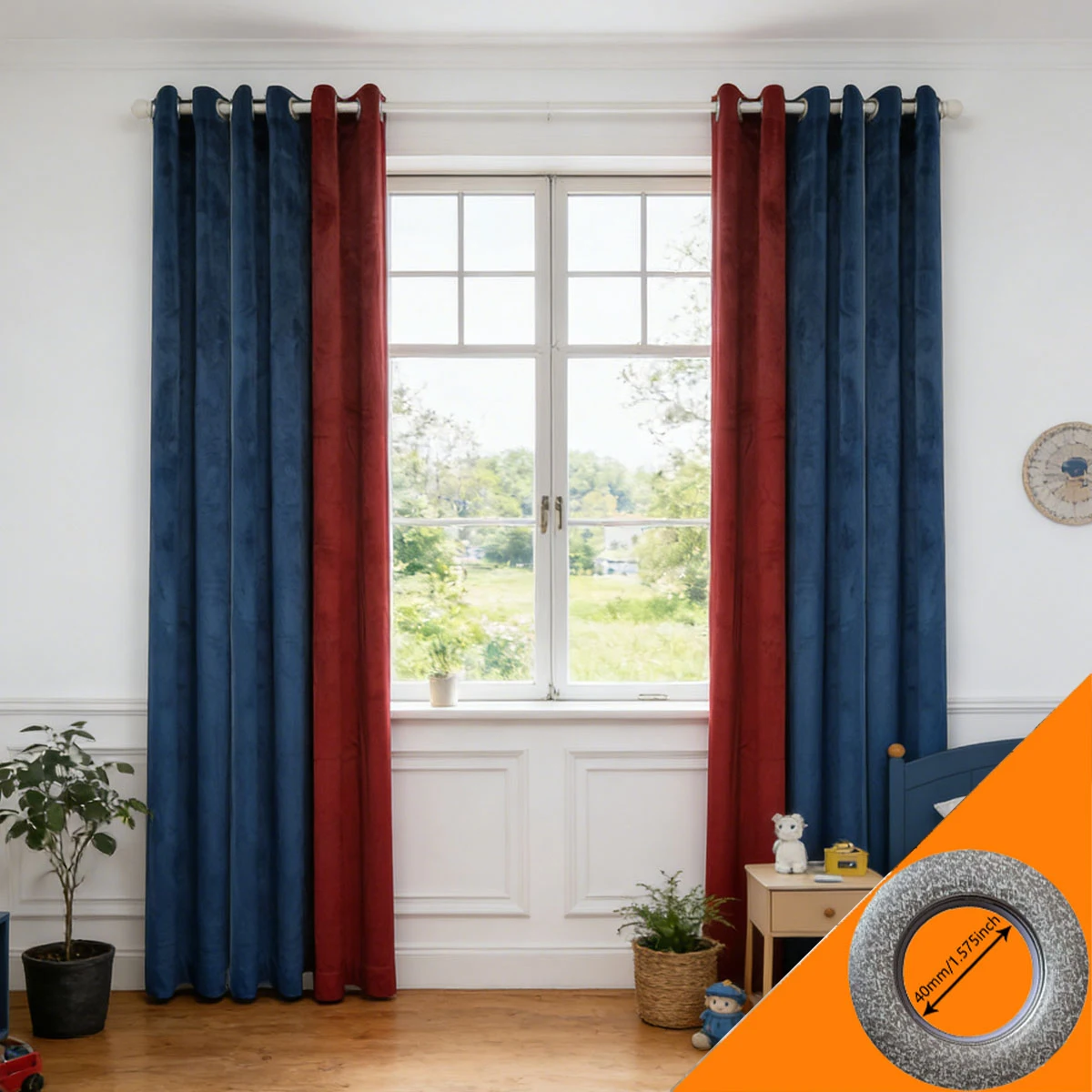 2-rideaux-occultants-bleu-marine-et-rouge-a-œillets-isolants-thermiques-pour-salon-et-chambre-a-coucher