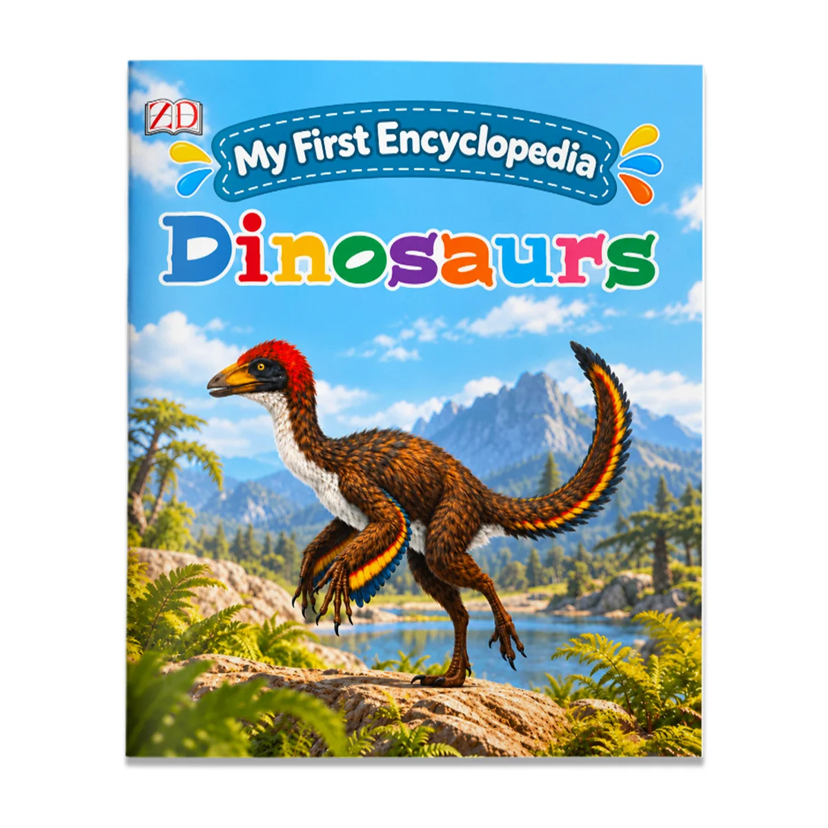My First Encyclopedia Dinosaurs for Kids, Colorful Picture Learning Guide with Dinosaur Names, Body Features, Prehistoric