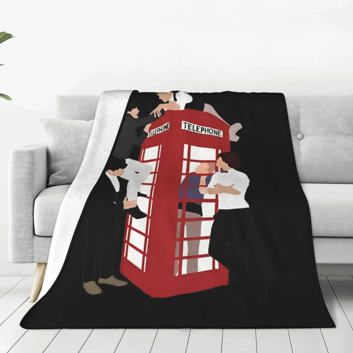 3D Rock-One Direction 1D Combinatio HD Blankets Airplane Travel Plush Bedding Throws Street Trend Couch Bedspread Sofa Bed Cover