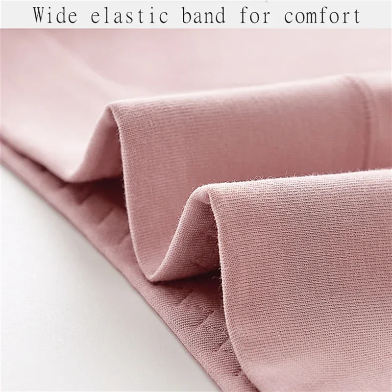 Women\'s Panties Underwear High-Rise Pure Cotton Solid Color Lingerie for Ladies Plus Size 4XL Boxer Shorts Sexy Underwear 2025