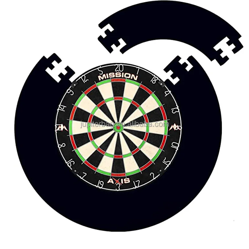 EVA Dartboard Surround Jigsaw Design Dart Board Ring Lightweight Wall Dart Backboard Ring Removable Dartboard Surround Ring