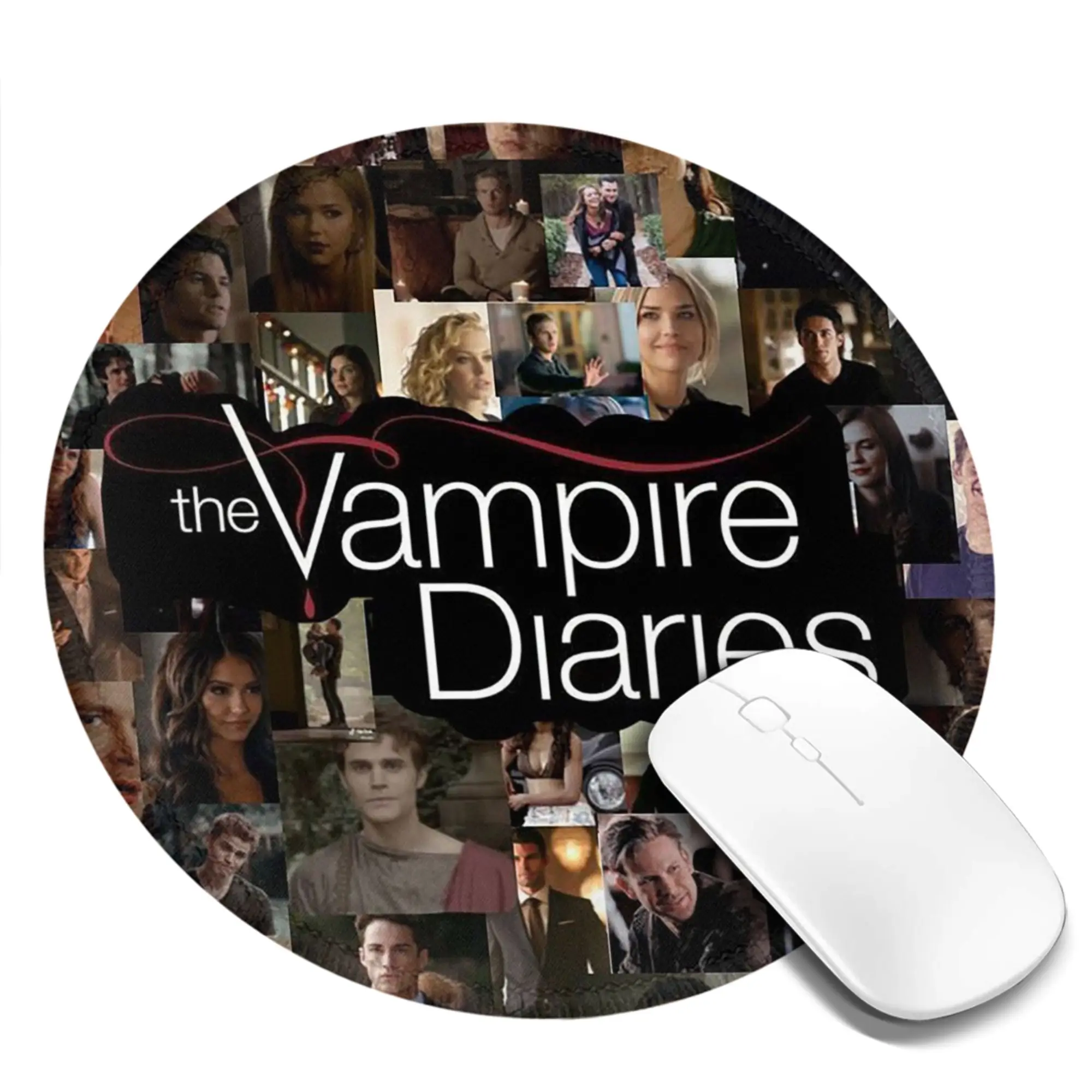 The Vampire Diaries Damon Salvatore Mouse Pad Computer Keyboard Mouse Mat Gamer PC Laptop Desk Mat Office Accessories Table Mats