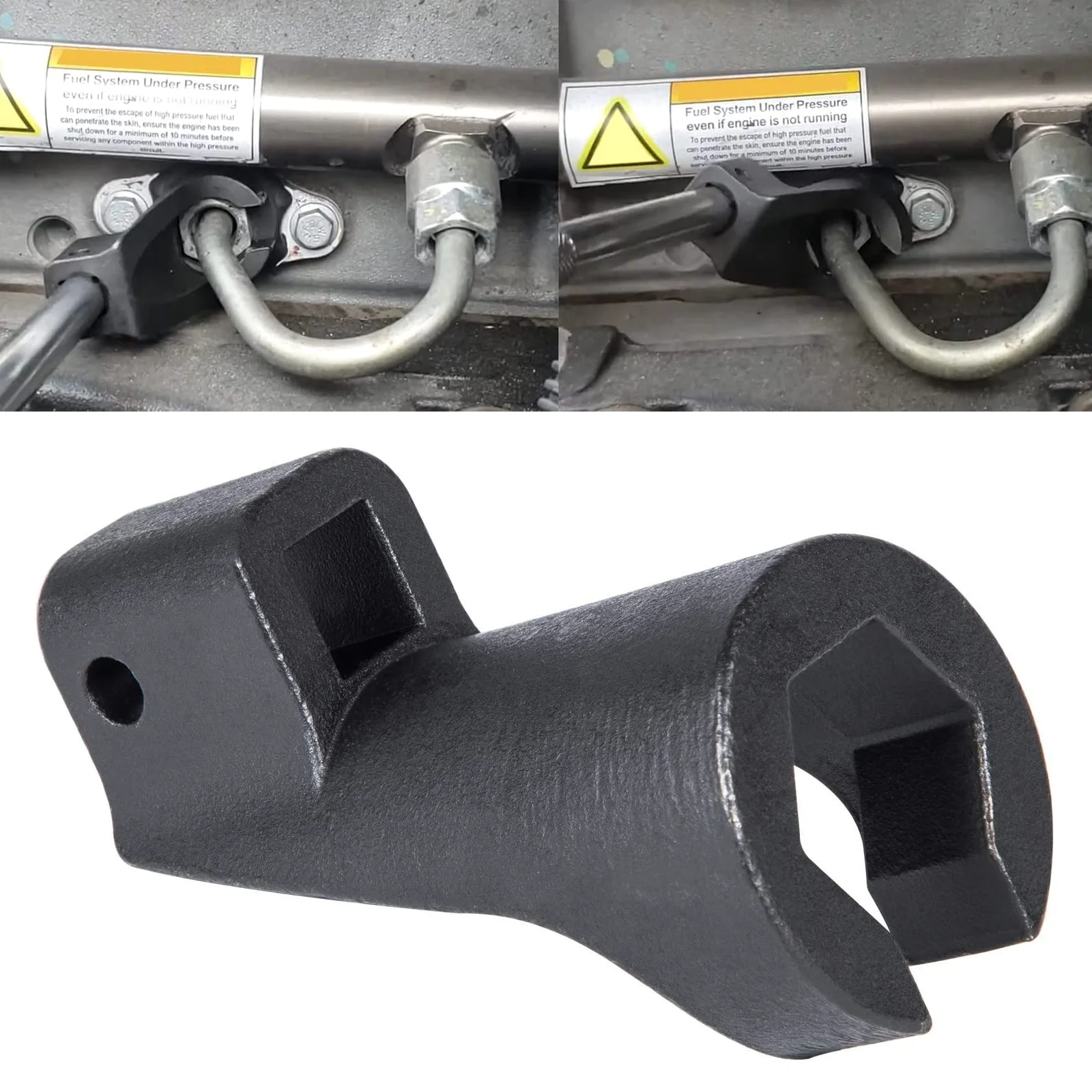 19MM High Pressure Fuel Injector Line Socket for Detroit DD13 DD15 DD16 Diesel Engines Spanner Socket Tool for Fuel Line view 6