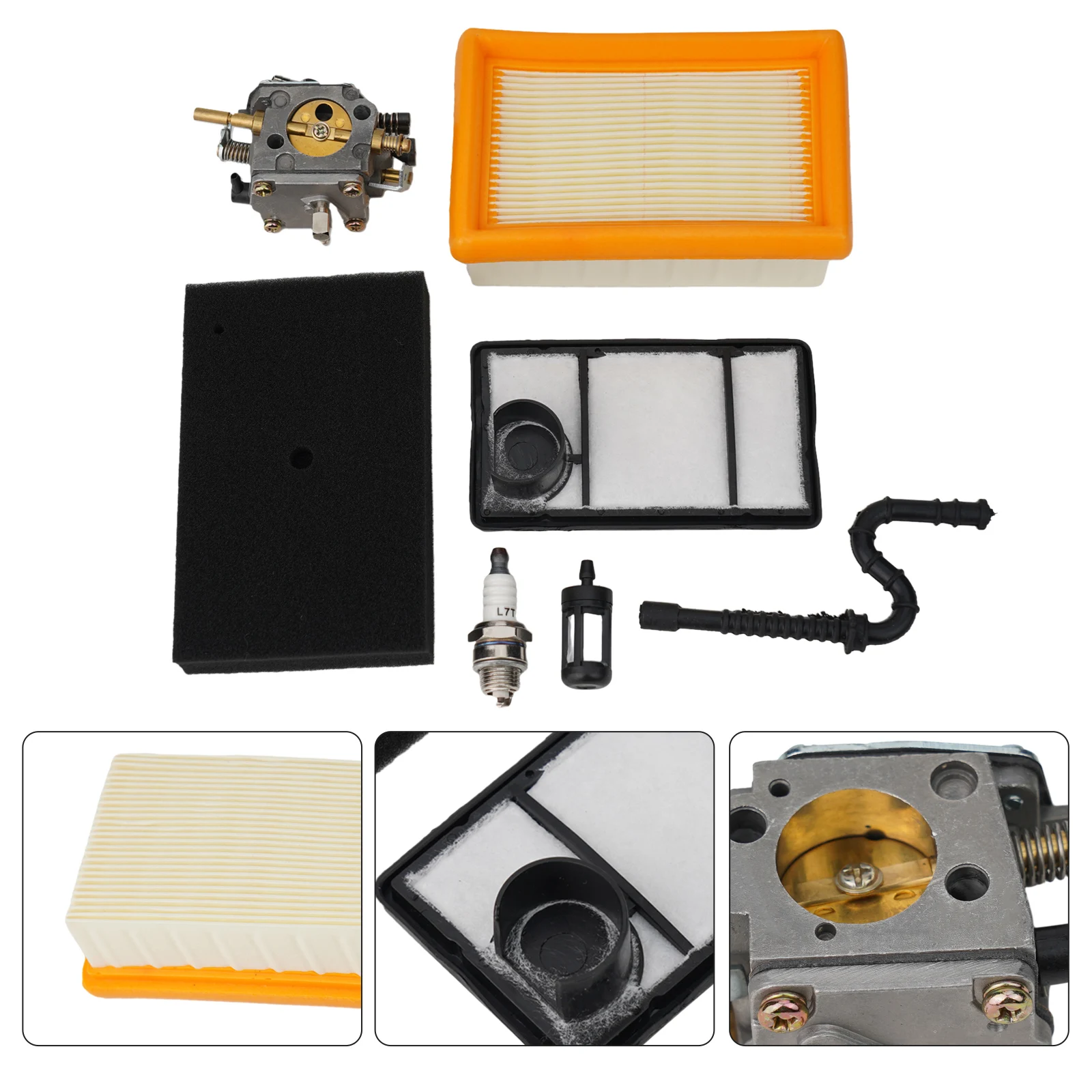 Carburetor Air Filter For TS400 Concrete Cut-Off Saw 4223 120 0600 NEW Kit Carburettor With Internal Filter Carburetor