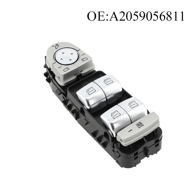 

A2059056811 Electric Power Master Window Switch for Mercedes-benz W205 W253 W213 W222 C E Class 4 Door Saloon 2059056811