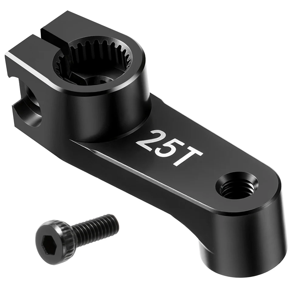 TRINOOD Universal Clamp On 25T Servo Arm Servo Horn for RC Off‑Road Crawler Monster Truck Steering Upgrade Parts - view 3