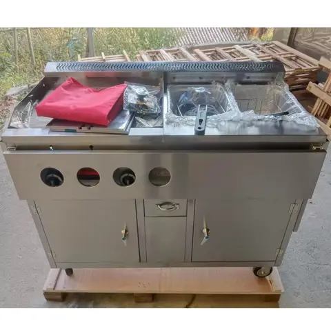 Commercieel gebruik Mobiele voedselaanhangwagen Voedselaanhangwagen Nieuwe voedselaanhangwagen