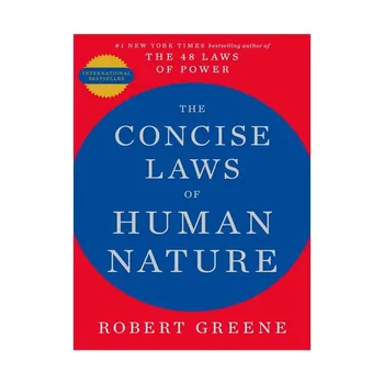 A Lei Concisa da Natureza Humana por Robert Greene, Livro Brochura, O Livro Mais Vendado em Inglês