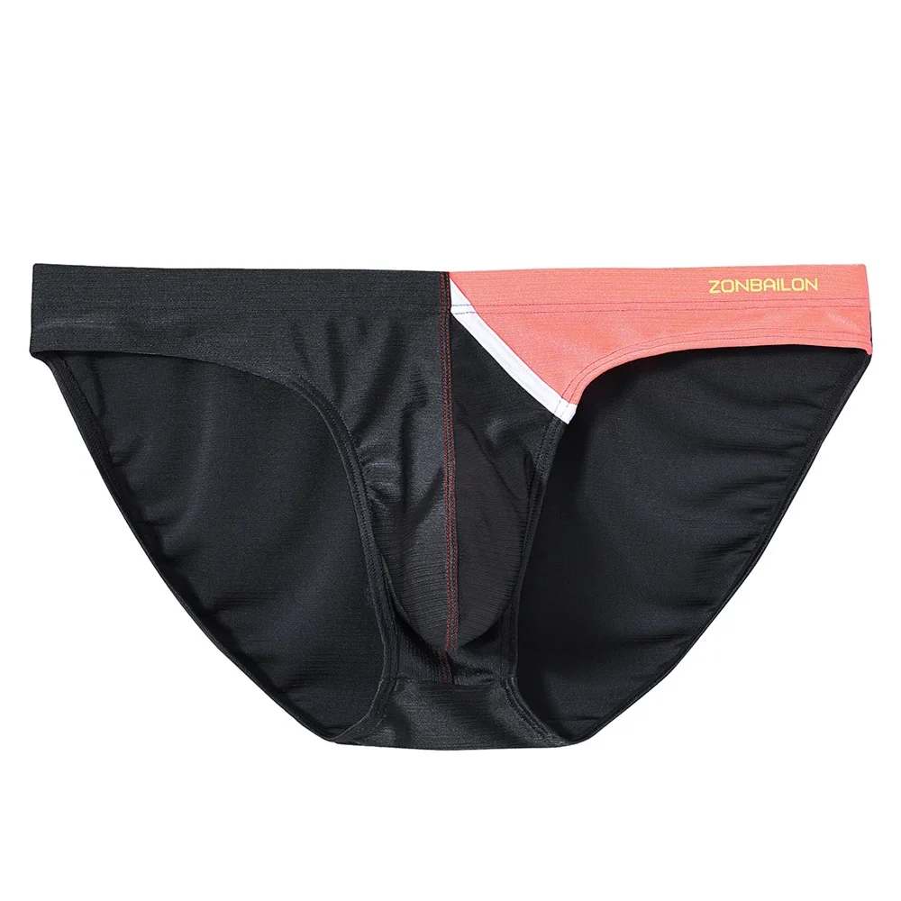Jinshi Mens Sexy Bikini Briefs 3D Stereo Contour Pouch TAGLESS Breathable Mens Briefs
