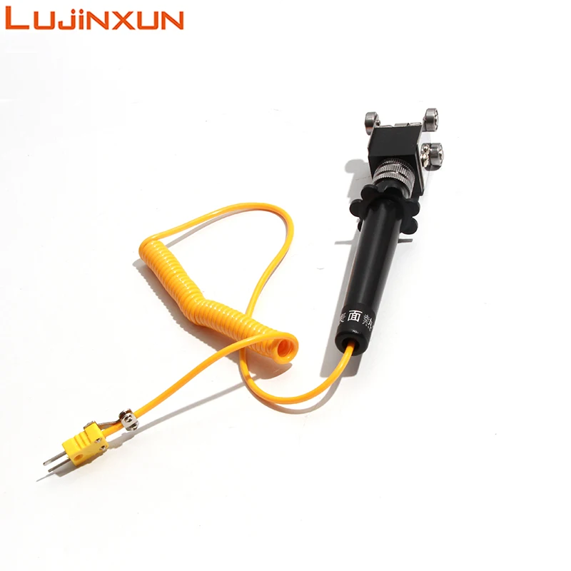 Lujinxun Sensor de termopar polea superficie tipo K sonda tambor cilíndrico para temperatura superficial