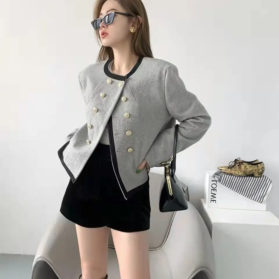 Jackets Women Irregular Autumn New Collection Femme Outwear Trendy Soft Streetwear All-match Temperament Hot Sale Ulzzang Cozy