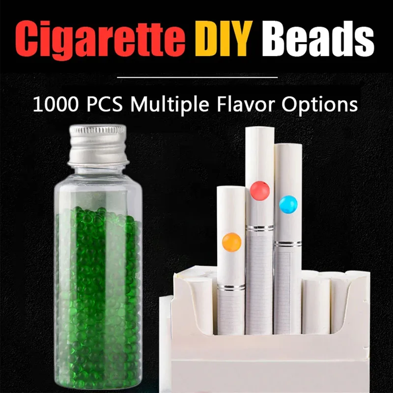 1000PCS DIY Mix Fruit Various Menthol Popping Capsule Smoking Sigarette Popping Capsules Burst Beads Smoking Holders Accessories