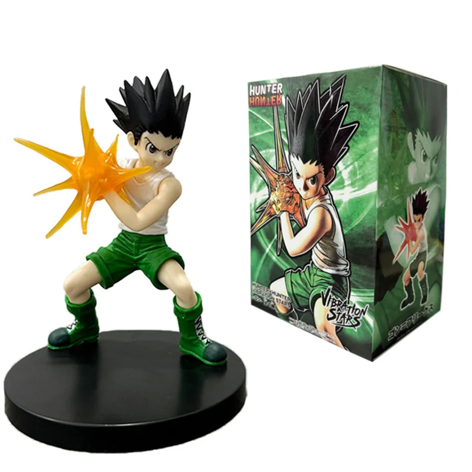 Hunter X Hunter Anime Figuren-Set 6 Stück Gon Killua Kurapika Hisoka Chrollo Illumi PVC Actionfiguren Sammlerstücke Modell-Spielzeug Geschenke – Detail 8