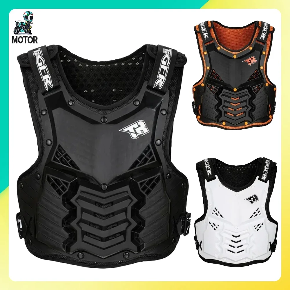 

Motorcycle Armor Vest Motorbike Jacket Motocross Off-Road Racing Vest Dirt Bike Protective Chest Back Anti-Fall Chest Protection