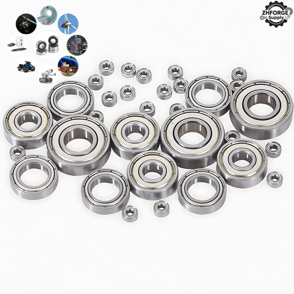 Bearing Inner Diameter 2mm 3mm 4mm 5mm 6mm 7mm 8mm 9mm 10mm 3x6x2.5 5x9x3 5x10x4 5x11x4 8x22x7 10x15x4mm Miniature Bearing