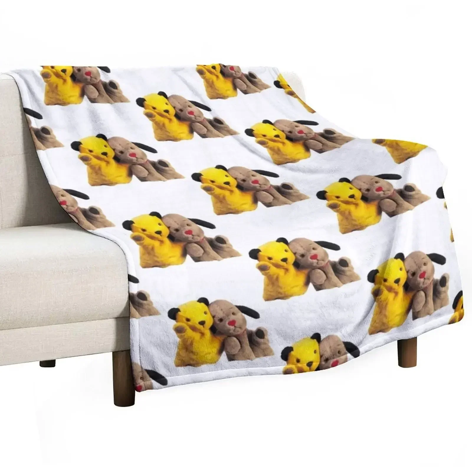 Sooty and Sweep Throw Blanket for Sofas Beds  Plush Winter Blanket Perfect for Home Textiles Fashion