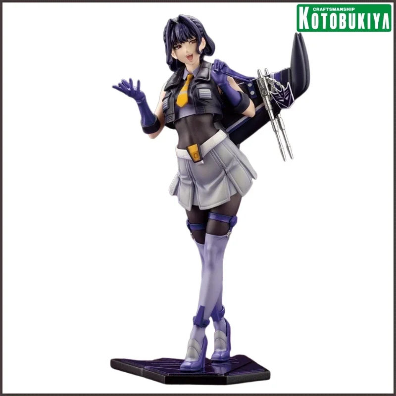 In Stock Original Kotobukiya Transformation Toys BISHOUJO STATUE Decepticon/warrior Skywarp Animation Figures Toys Gifts