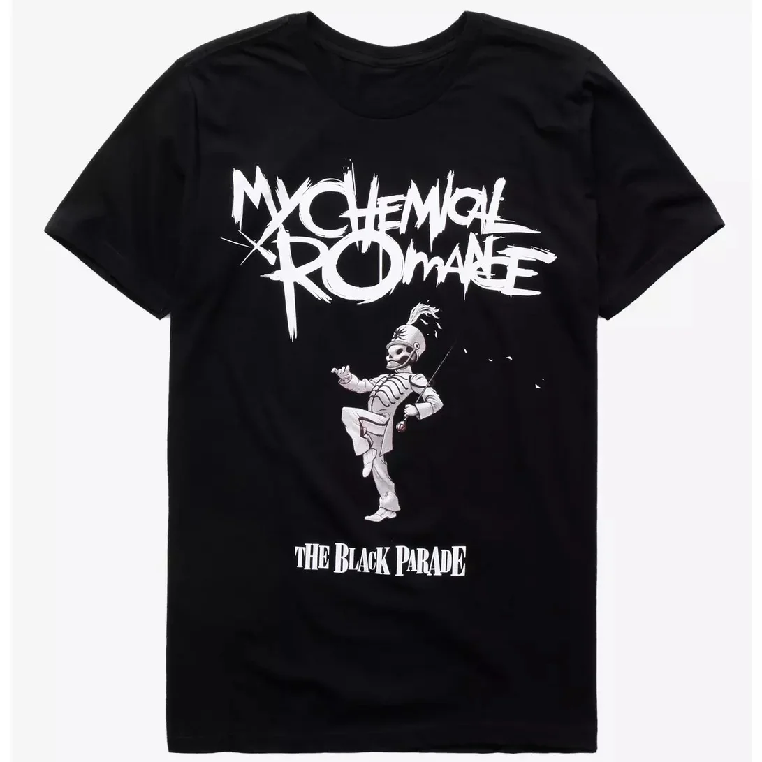 My Chemical Romance Killjoys Band T-Shirt Baumwolle Grafik-T-Shirt Herren Damen Sommer Streetwear – Detail 5