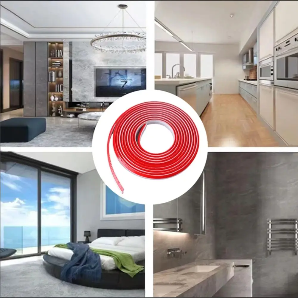 Soft Self-adhesive Trim Wall Corner Caulk Internal Corner Skirting Line Ceiling Strip Decorative Strip Molding Edge Decor Strip