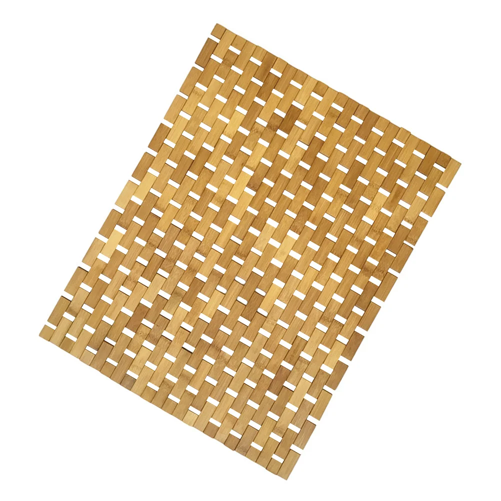 

Bamboo Floor Non-Slip Entrance Mat For Home Bedroom Bathroom Playroom Entryway Rug Welcome Door Mat Cushion Door Pad